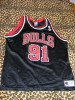 Maieu baschet Chicago Bulls Champion negru/rosu
