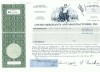22 Certificat actiuni SUA - perforat -pentru colectionari