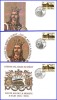 AA Filatelie, Set 3 Plicuri Stefan cel Mare 500, Bacau, 2005