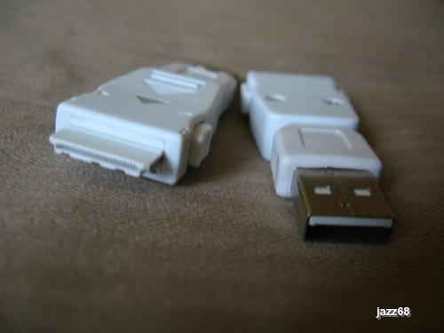 CABLU DATE CU INCARCARE IPOD ADAPTOR USB TRANSFER DATE PT. PC foto mare