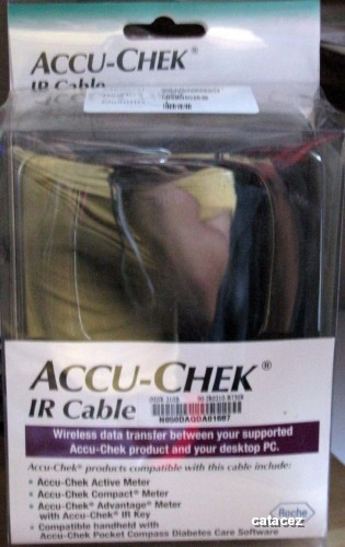 ACCU CHEK orice model- kit IR descarcare si prelucrare datelor foto mare
