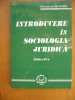 INTRODUCERE IN SOCIOLOGIA JURIDICA ION VLADUT