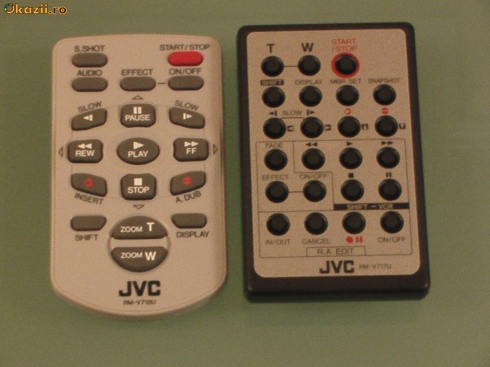 vand telecomanda de videocamera JVC foto mare