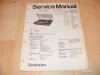 SERVICE MANUAL Turntable TECHNICS SL-BD20
