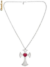 Lant GUESS Marciano RASPBERRY CROSS foto