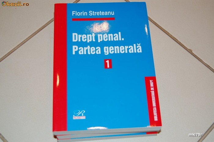 Drept penal. Partea generala foto mare