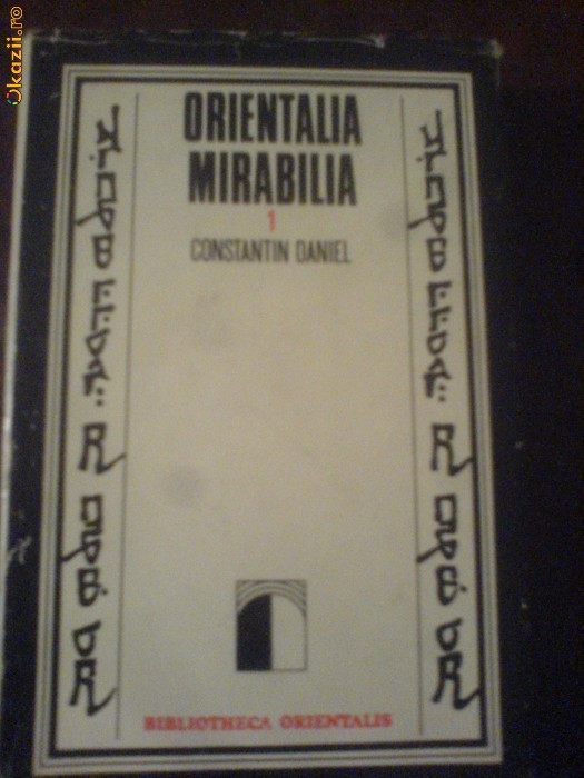 Orientalia Mirabilia -Constantin Daniel foto mare