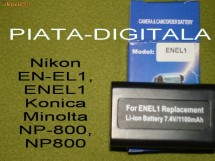Acumulator Li-Ion  EN-EL1, NP800 pentru camere Nikon foto