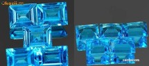 LOT  TOPAZ BLEU    NATURAL foto
