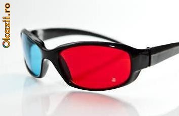 Ochelari 3D high quality + BONUS pt filme, jocuri, poze foto mare