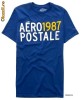 Aeropostale - tricou barbati albastru Aero 1987 marime XL Aeropostale - tricou barbati albastru Aero 1987 marime XL
