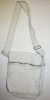 Geanta H&M Alb, 100 % bumbac, Second-hand