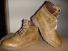 SUPER OFERTA! Bocanci clasici barbat Timberland WATERPROOF Est.1973 colectia noua,superbi, piele 100% interior-exterior nuanta mustar vintage  41/42