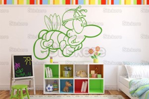 Stickere decorative - Albinuta cea harnica - ST0302 photo Stickere decorative - Albinuta cea harnica - ST0302