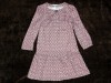 Rochita bbc gri cu model roz, marca Vinyl Fraise, fete 6 ani
