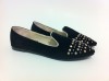 Balerini negru cu tinte ascutiti marimi 36, 37, 38, 39, 40