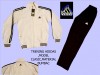 TRENINGURI ADIDAS ,MODEL CLASIC ,CULORI ALB SI NEGRU ,MATERIAL BUMBAC ,LIVRARE GRATUITA