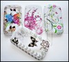HUSA CARCASA SILICON TPU --SAMSUNG GALAXY S3 mini I8190 -- 4 MODELE FLORAL FLORICELE , FLUTURASI--- + ---CADOU---- FOLIE