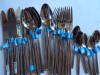 SET TACAMURI  PENTRU 6 PERSOANE - BK   -INOX - FABRICAT IN OLANDA , NOU , TIPLA