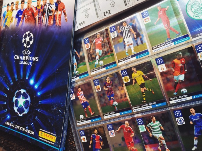Lot 80 cartonase fotbalisti - Panini - Uefa Champions League - OFFICIAL STICKER ALBUM 2013 - 2014 foto mare Lot 80 cartonase fotbalisti - Panini - Uefa Champions League - OFFICIAL STICKER ALBUM 2013 - 2014 foto mare
