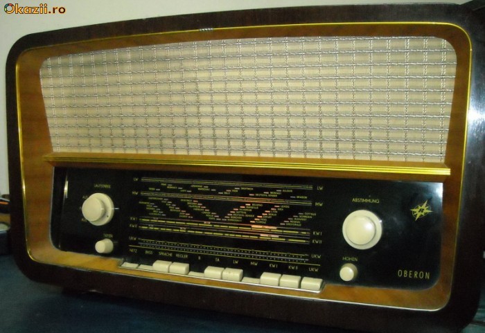 radio vintage anii 60 , pe lampi , tuburi foto mare radio vintage anii 60 , pe lampi , tuburi foto mare