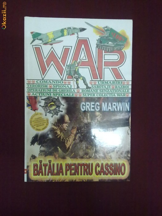 S11L Greg Marwin - Batalia pentru Cassino foto mare S11L Greg Marwin - Batalia pentru Cassino foto mare