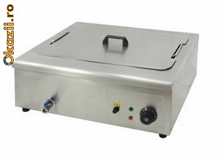 Friteuza profesionala inox 18l foto mare Friteuza profesionala inox 18l foto mare